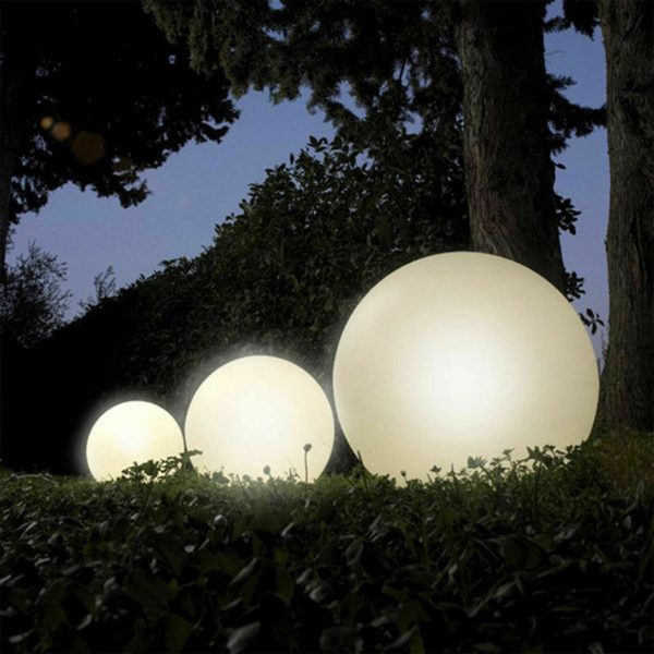 LÁMPARA DE PIE DE EXTERIOR SPHERE MEDIANA - Imagen 4
